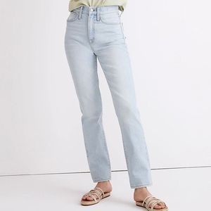 Madewell Classic Straight Full Length Jeans